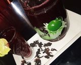 A picture of step 5 of Zobo drink.