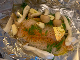 Pescado empapelado