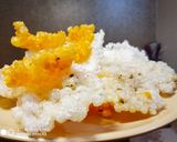 A picture of step 6 of Steamed Sabudana Papad.
