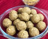 A picture of step 22 of Methi Coconut Laddu.