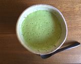 A picture of step 4 of White Chocolate Matcha Latte.