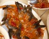 Hình bước làm 2 của món TÔM - GỎI TÔM SỐT THÁI