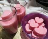Foto langkah ke 8 dari resep Silky pudding strawberry Cocopandan.