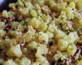 A picture of step 3 of Chayote/ chow chow fry.