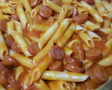 Foto del paso 7 de la receta: Macarrones con salchichas😋