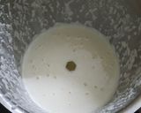 A picture of step 1 of Sooji bun rava dosa.