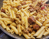 Foto del paso 7 de la receta: Macarrones picantes a los cuatro quesos