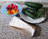 Foto del passaggio 1 della ricetta Zucchine con cuore di brie