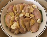 Foto langkah ke 4 dari resep Ayam Kukus Jahe.