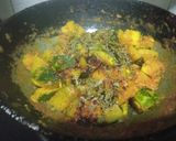 A picture of step 3 of Weightloss kaddu (pumpkin) ki sabzi.