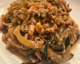 Foto del paso 5 de la receta: Espaguetis de calabacín en salsa Roquefort