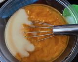 Foto langkah ke 1 dari resep Bolu Labu Kuning Gluten Free.