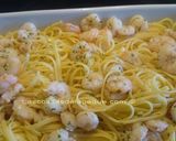 Foto del paso 2 de la receta Espaguetis con gambas al ajillo