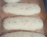 عکس مرحله 11 از دستور نان باگت و همبرگر بدون تخم مرغ 🥖🍔