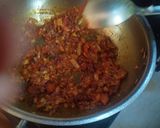 A picture of step 4 of Sabut moong dal.