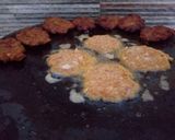 A picture of step 7 of Kachay Qeema k kabab.