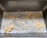 A picture of step 2 of Summer in Provence Cheezette - cheesy herby courgette bake.