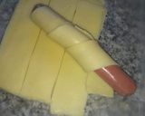Foto del paso 6 de la receta: Bastoncitos de salchicha con puré Jamón & Queso