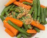 Foto langkah ke 4 dari resep 30. Tumis Wortel Buncis Bawang Putih.