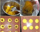 A picture of step 1 of Mini kiwi Stuffed Mango Chocolate Modak.
