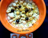 A picture of step 9 of Bhagaray hoye Dahi baray.