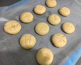 A picture of step 3 of Jira biscuit (eggless).