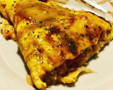 Foto del paso 5 de la receta: Tortilla de buey de mar y cangrejo real con reducción de salsa de marisco ❤️❤️❤️
