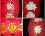 A picture of step 3 of Cheesy pasta muffins.