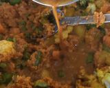 A picture of step 12 of South Indian Vegetable Curry.
