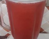 A picture of step 7 of Strawberry Limca.