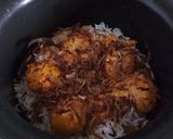 A picture of step 4 of Aloo Dum Biriyani.