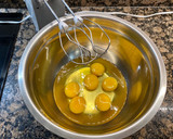 Foto del paso 2 de la receta: Bizcocho con queso y frambuesas
