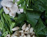 รูปขั้นตอนการทำที่ 1 ของ ราดหน้าเส้นหมี่ผัดไข่ใส่ลูกชิ้น,เห็ด,คะน้า#48
