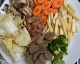 Foto langkah ke 2 dari resep Tumis Kembang Kol Brokoli.