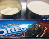 A picture of step 1 of No Baked oreo cake (Sweet).