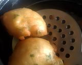 A picture of step 6 of Walnut paneer stuffed Dahi Vada.