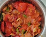A picture of step 3 of Restaurant style Vegetable & paneer bhurji punjabi sabji.