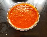A picture of step 3 of Prawns kofta curry.