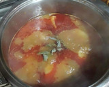 Foto del paso 11 de la receta: Patatas estofadas con ajos macerados, pimentón y hojas de salvia