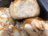 Spelt flour bun