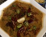A picture of step 17 of Shola - The blend of Spinach and Lentils.