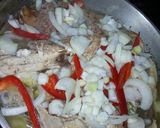 Foto del paso 3 de la receta: Pollo condimentado con papas