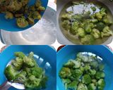 A picture of step 1 of Antioxidant Rich Stir Fry Broccoli.. (Indo Chinese Style).