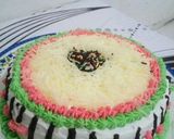 Foto langkah ke 15 dari resep Bolu coklat pandan (bisa dijadiin basecake ultah).