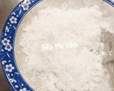 Hình bước làm 3 của món Kem bịch chuối,mít,sầu riêng