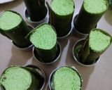 Foto langkah ke 4 dari resep Kue Putu Bambu.