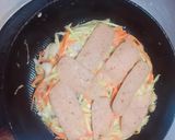 Hình bước làm 4 của món #okonomiyaki (bánh xèo nhật bản)