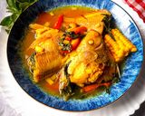 Foto langkah ke 7 dari resep 242. Kepala Kakap Kuah Asam Khas Manado.