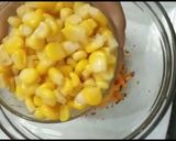 A picture of step 3 of Super healthy corn salad || Corn with dressing salad.