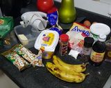 Foto del paso 1 de la receta: Pan de banano con frutos secos y queso